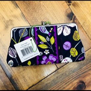 Vera Bradley Clutch Wallet/ Floral Nightingale NWT